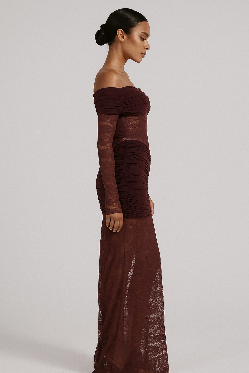 Orlena™ Off-Shoulder Hollow Out Maxi Dress