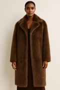 Valencia™ Vintage Long Fox Fur Coat