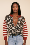 Sophie™ Leopard Print Cardigan