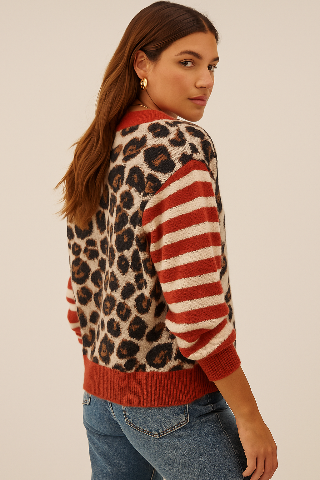 Sophie™ Leopard Print Cardigan