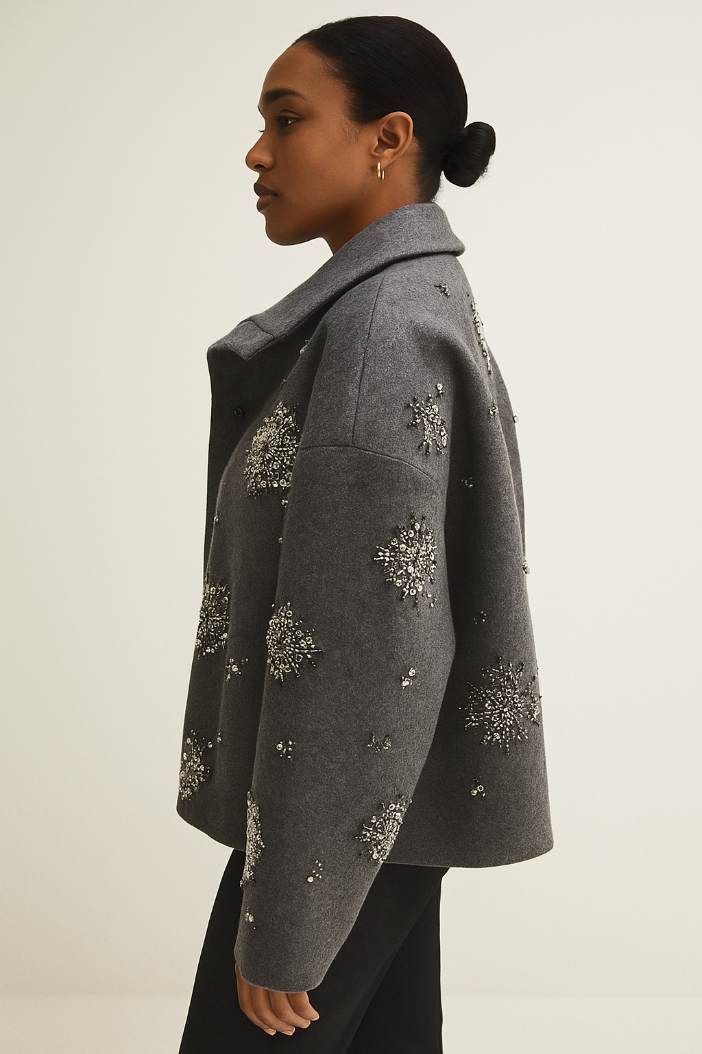 Aurora™ Hand-Beaded Coat