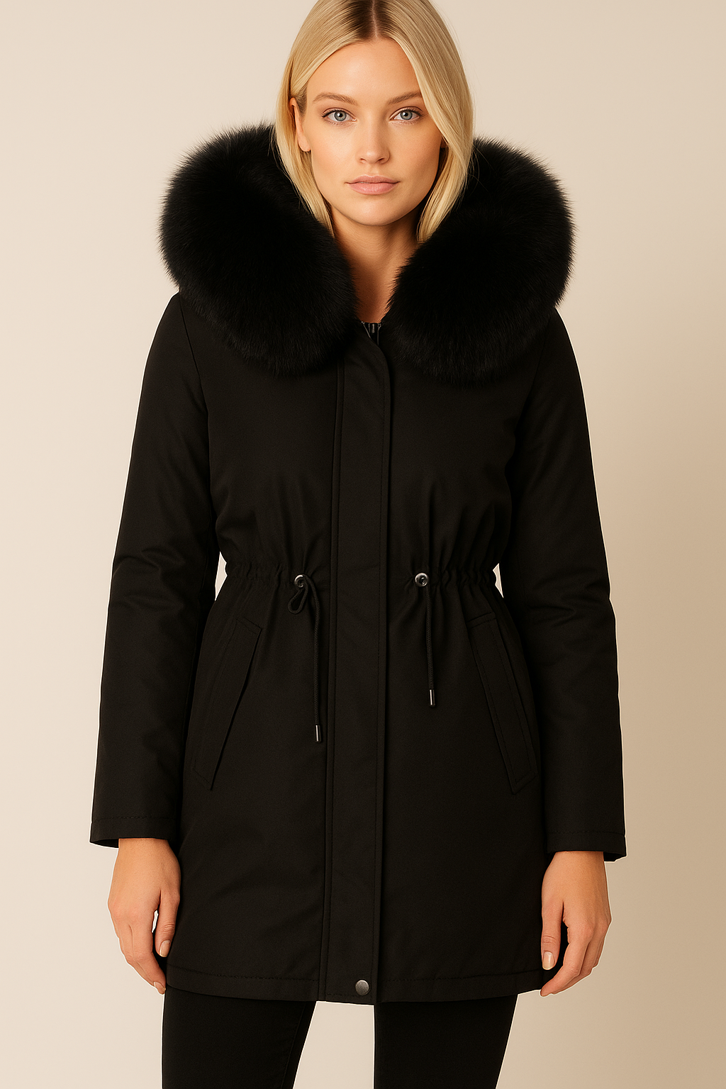 Elara™ Long Parka Coat