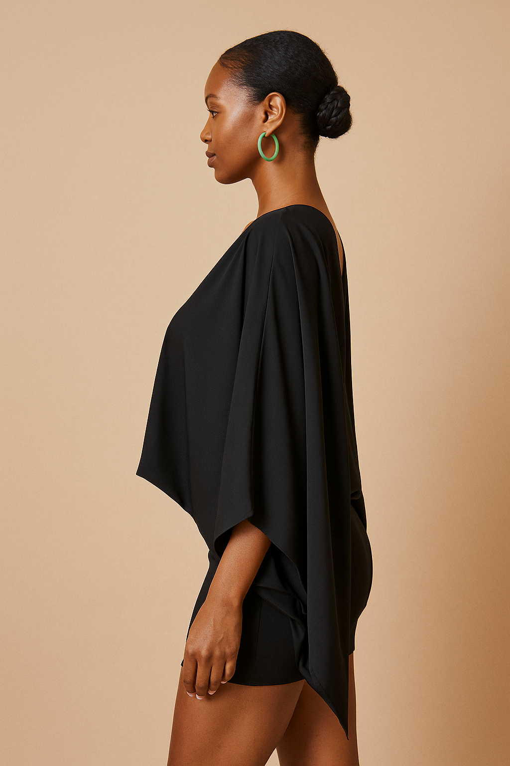 Serena™ Deep V Neck Mini Dress