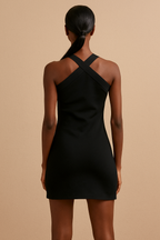 Luna™ Choker Halter Mini Dress