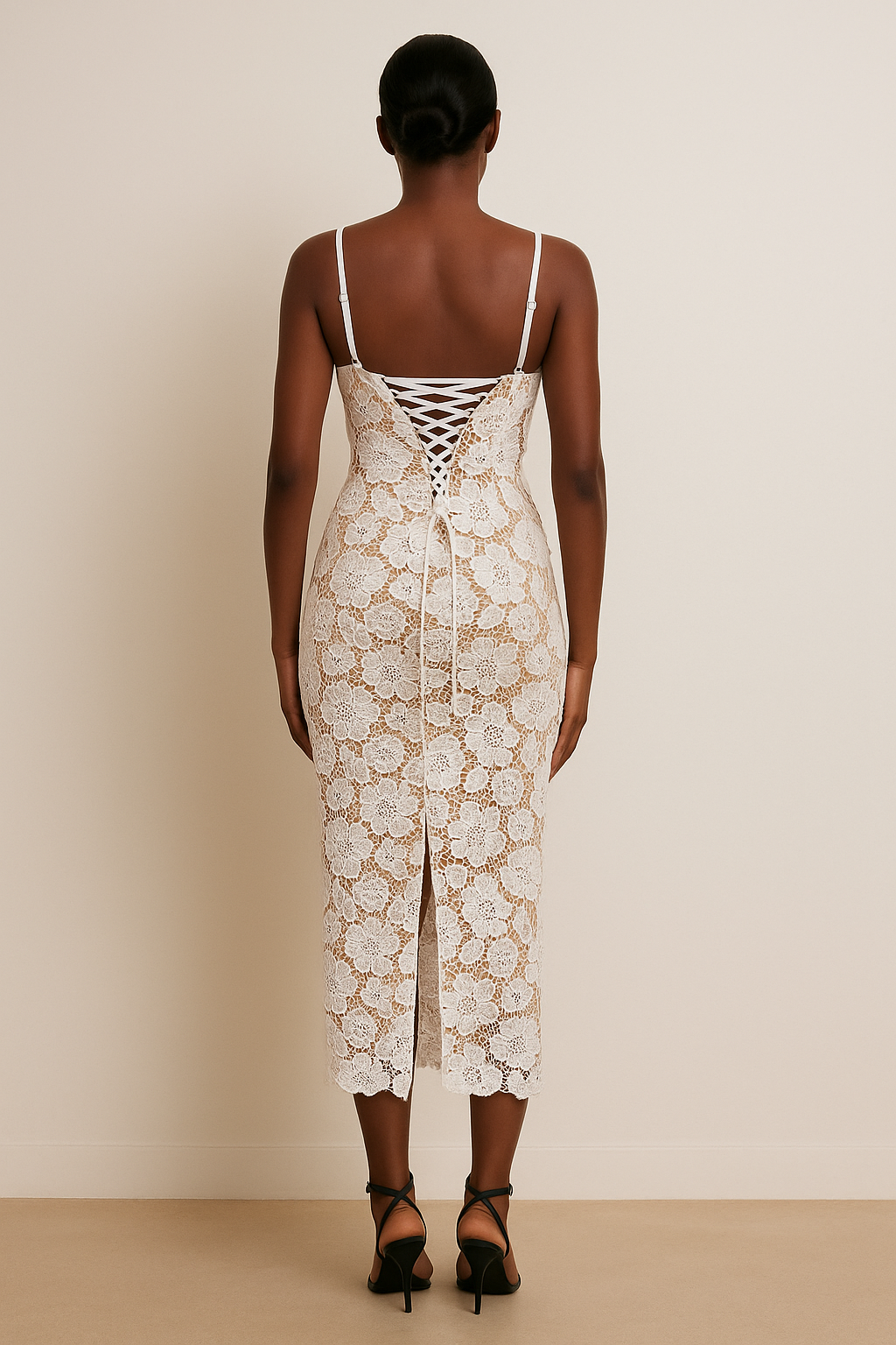 Elowen™ Sleeveless Lace Maxi Dress