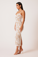 Elowen™ Sleeveless Lace Maxi Dress