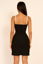 Bella Fleur™ Rosette Sculpt Mini Dress