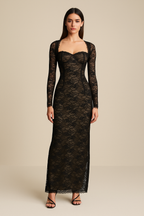 Nerissa™ Lace Elegance Maxi Dress