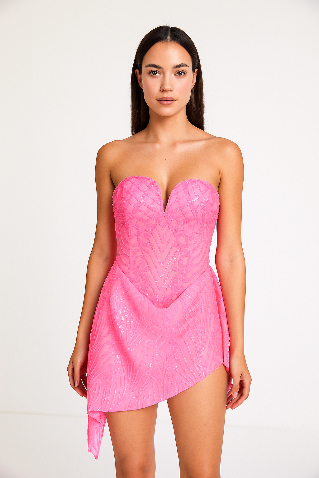 Seraphina™ Embellished Strapless Mini Dress