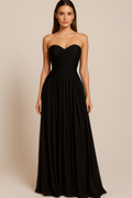 Scarletta™ Strapless Chiffon Maxi Dress