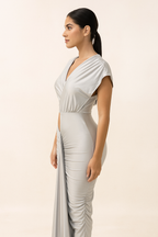 Seraphina™ Draped Cut-Out Maxi Dress