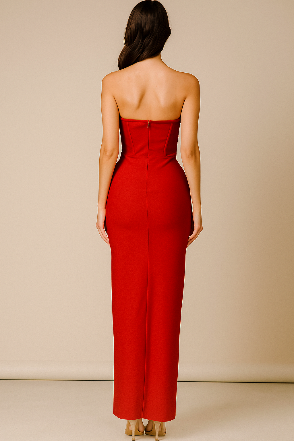 Florella™ 3D Rose Sculpt Maxi Dress