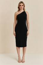 Fiorenza™ One Shoulder Sculpt Midi Dress