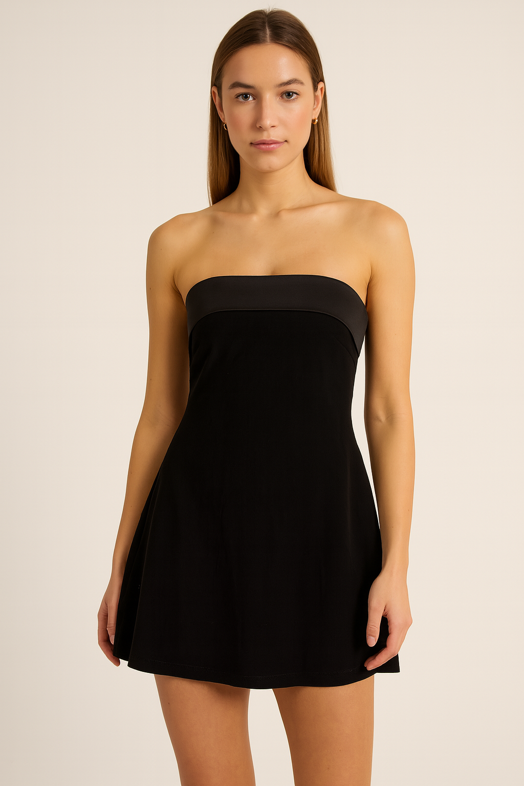 Aurelia™ Velvet Sculpted Mini Dress