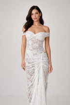 Althea™ Off-Shoulder Lace Maxi Dress