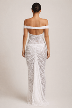 Althea™ Off-Shoulder Lace Maxi Dress