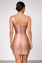 Aurielle™ One Shoulder Mini Dress