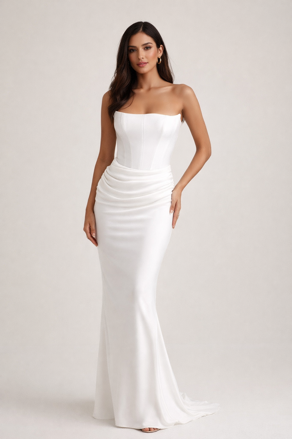 Valentina™ Strapless Corset Maxi Dress
