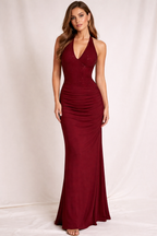 Valeria™ Sequin Halter Maxi Dress