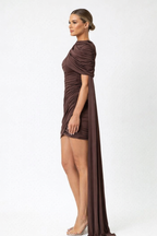 Elysian™ Draped Mini Dress