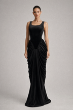Eclipse™ Velvet Sculpted Maxi Dress