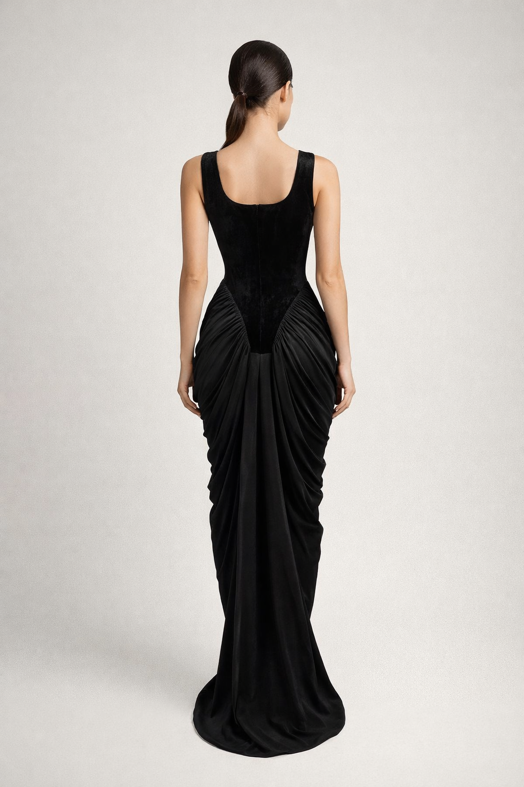 Eclipse™ Velvet Sculpted Maxi Dress