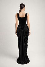 Eclipse™ Velvet Sculpted Maxi Dress