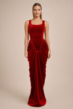 Eclipse™ Velvet Sculpted Maxi Dress