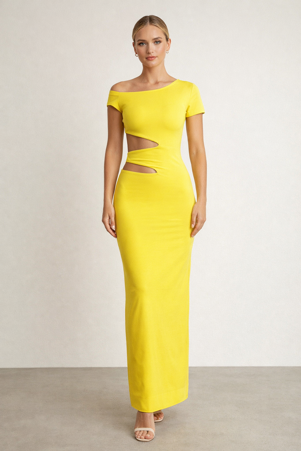 Noire™ Obsidienne Cutout Maxi Dress