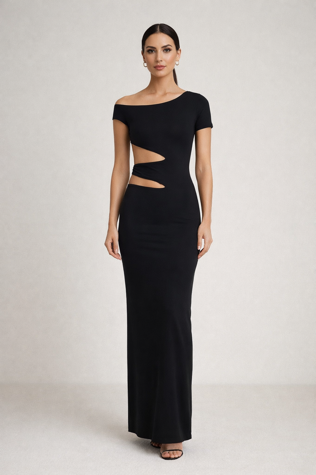 Noire™ Obsidienne Cutout Maxi Dress