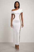 Noire™ Éclipse Ladder Maxi Dress
