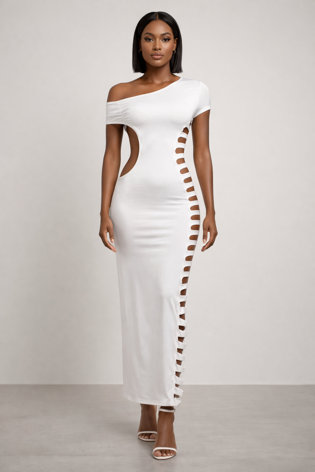 Noire™ Éclipse Ladder Maxi Dress