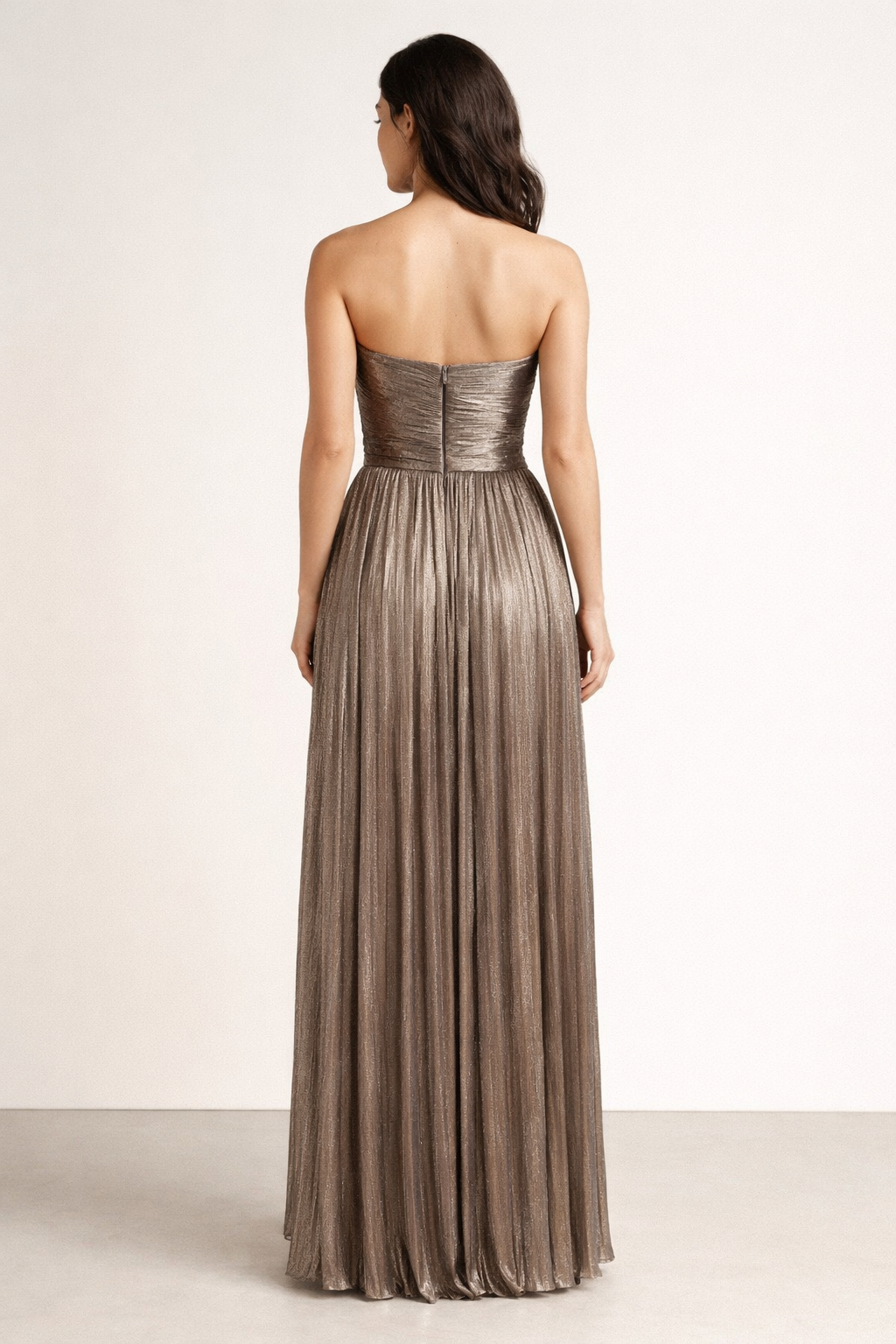 Solara™ Radiance Pleated Maxi Dress