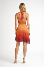 Solara™ Ember Sunset Halter Dress
