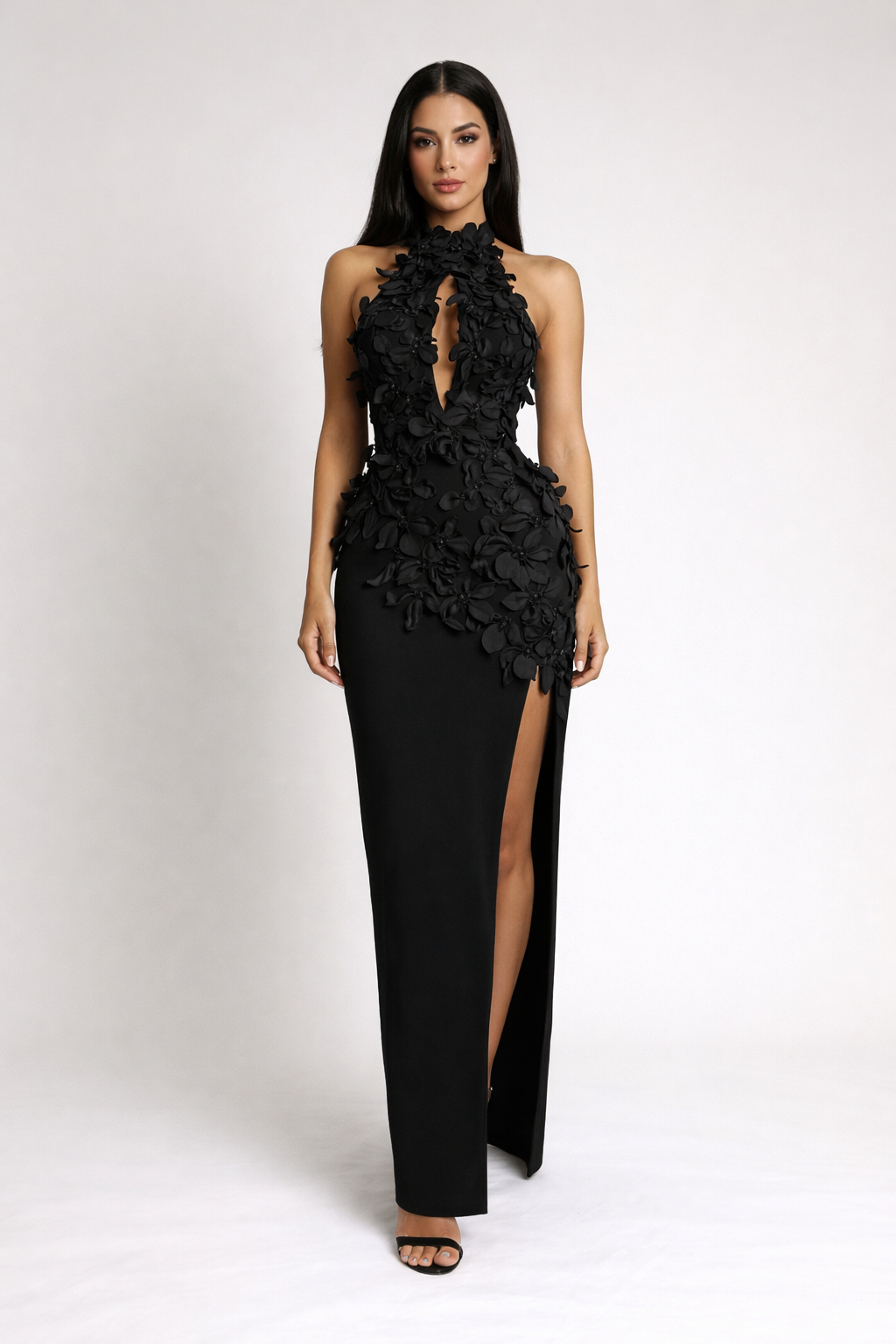 Éclat™ Jardin Appliqué Maxi Dress