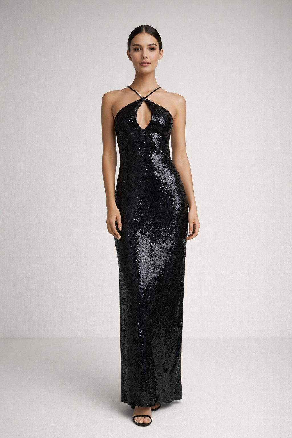 Aurum Éclat™ Sequin Maxi Dress