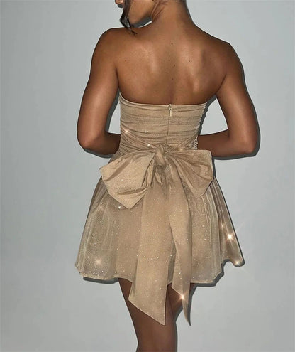 Backless Mini Dress