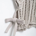 Hollow Out Knit Pullover Sweater Top