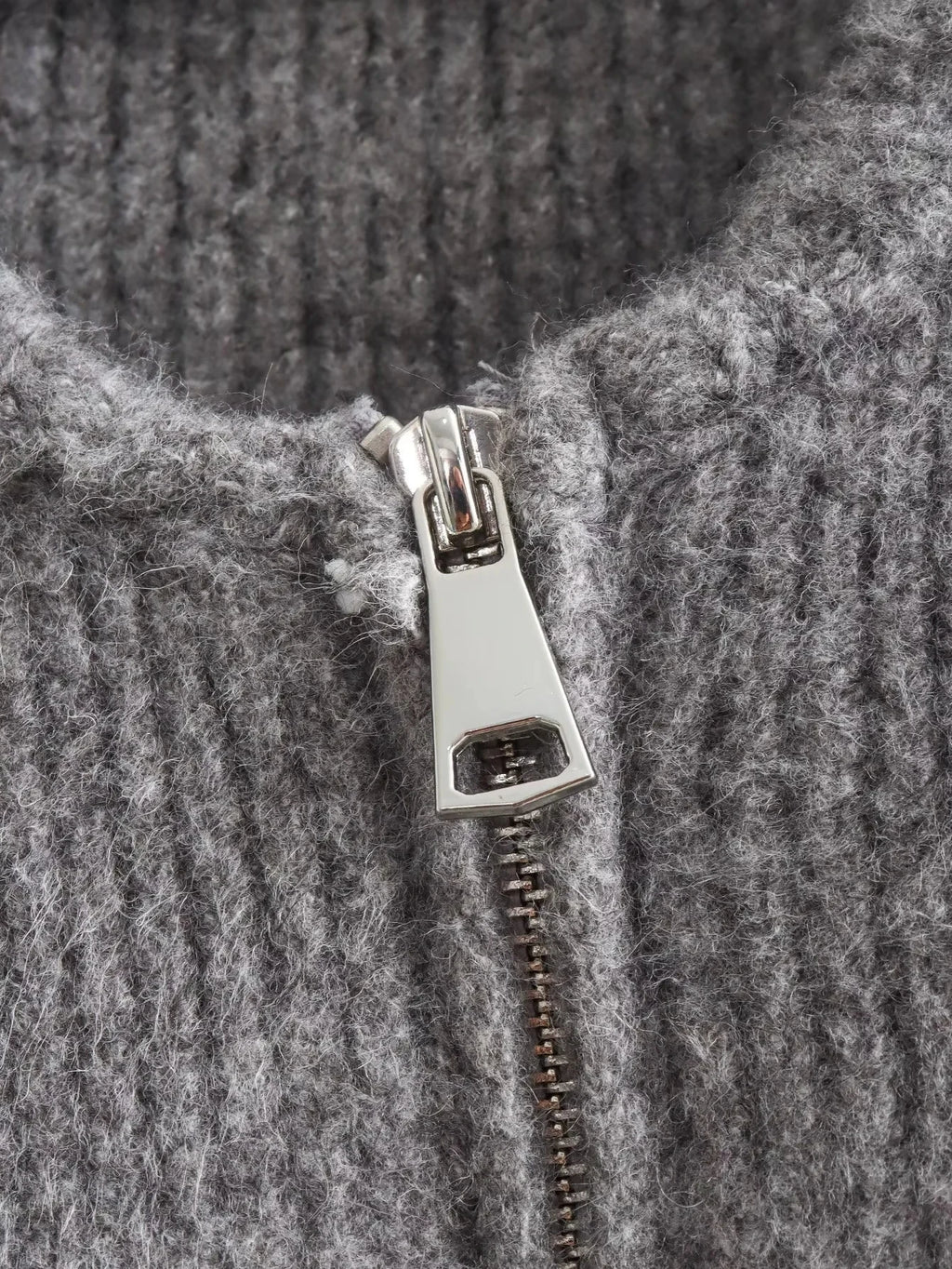 Vintage Long Sleeve Sweater Jacket