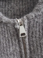 Vintage Long Sleeve Sweater Jacket