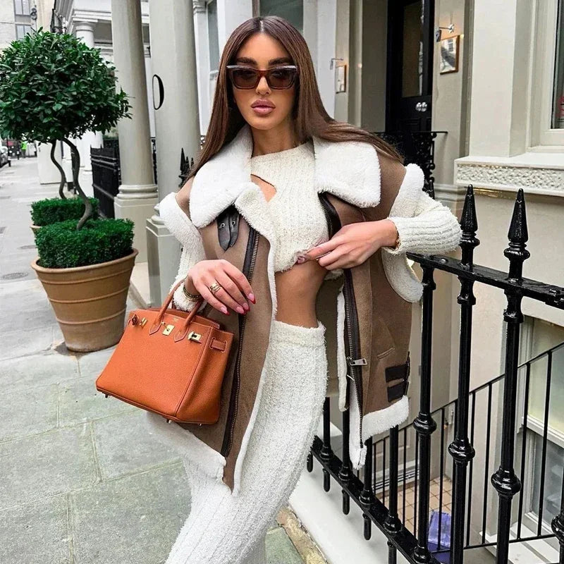 Sleeveless Gilet Jacket