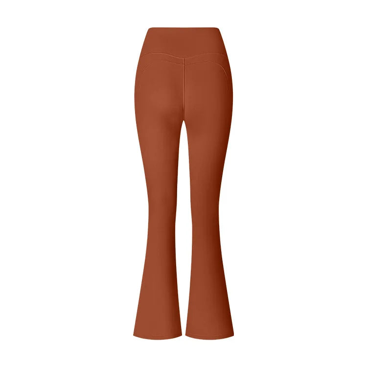 High Waist Flared Pants