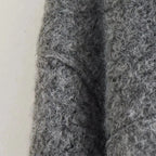 Tweed Cropped Collar Pocket Detail Jacket