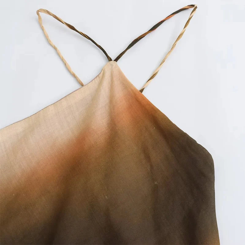 Aurelia™ Halter-Backless Elegant Midi Dress