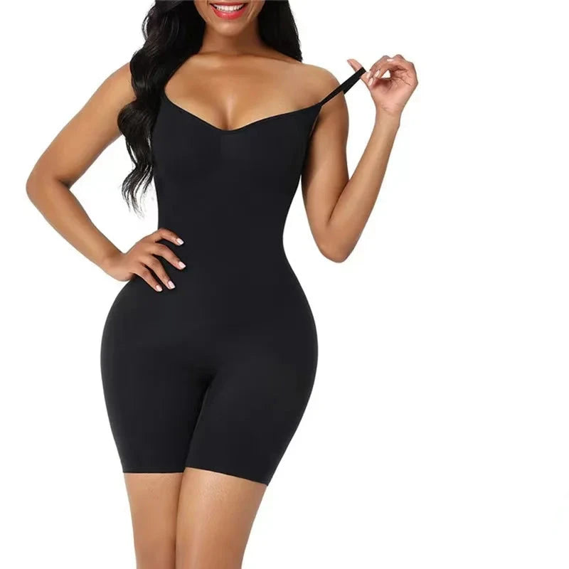 Seamless Shapewear Bodysuit – Tummy Control & Hip-Lifting Compression
