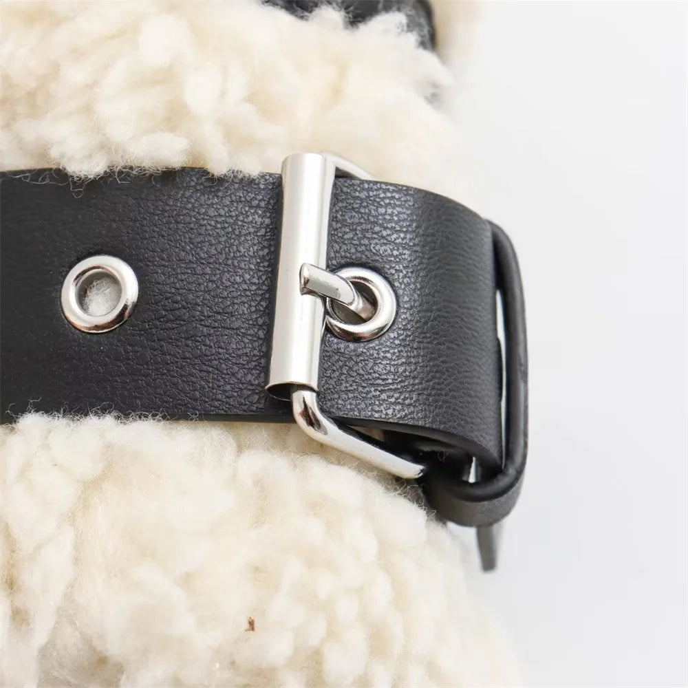 Teddy Faux Fur Aviator Jacket