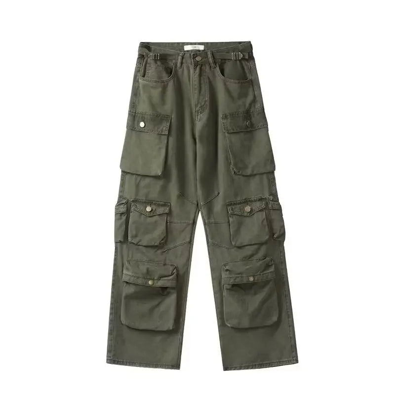 Multi Pockets Cargo Pants