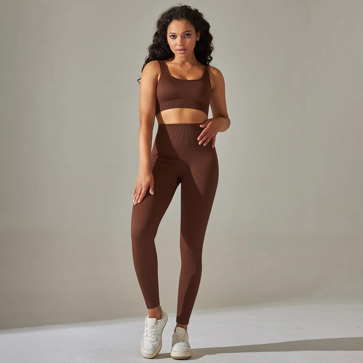 Isadora™ Seamless Crop Top & Leggings Set