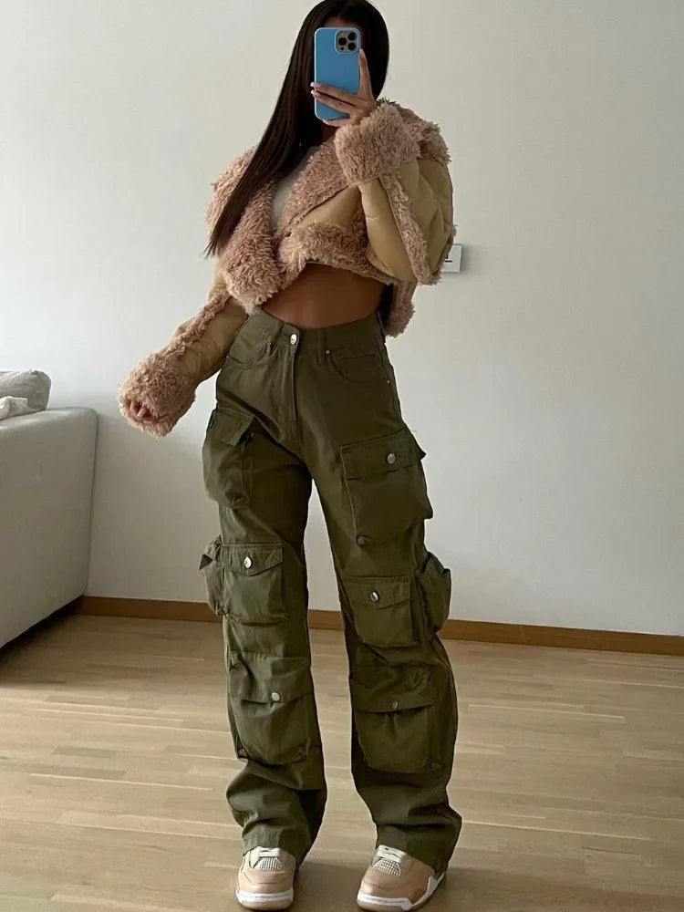 Multi Pockets Cargo Pants