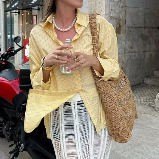 Casual Loose Long Sleeve Top